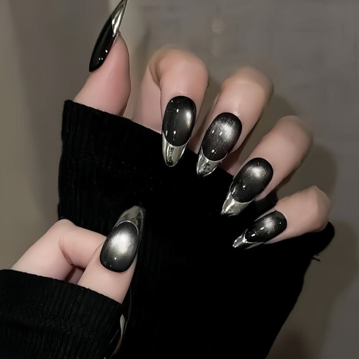 Artful Abstract Design Press-On Nails Kalsten