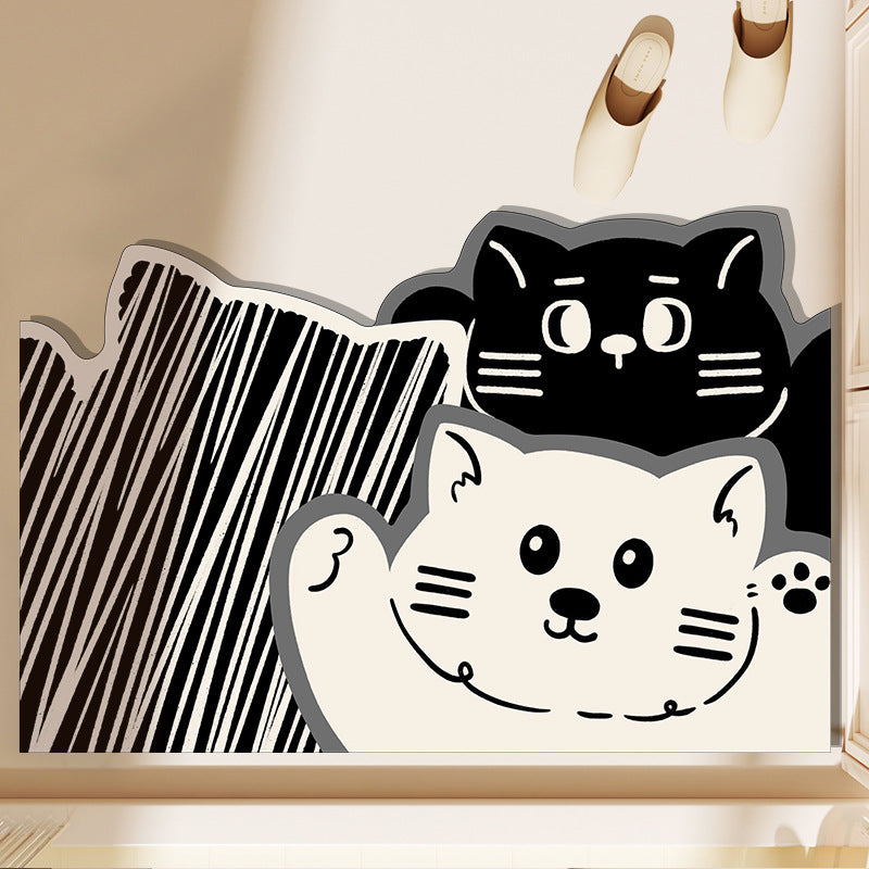 Playful Pet-Themed Doormat