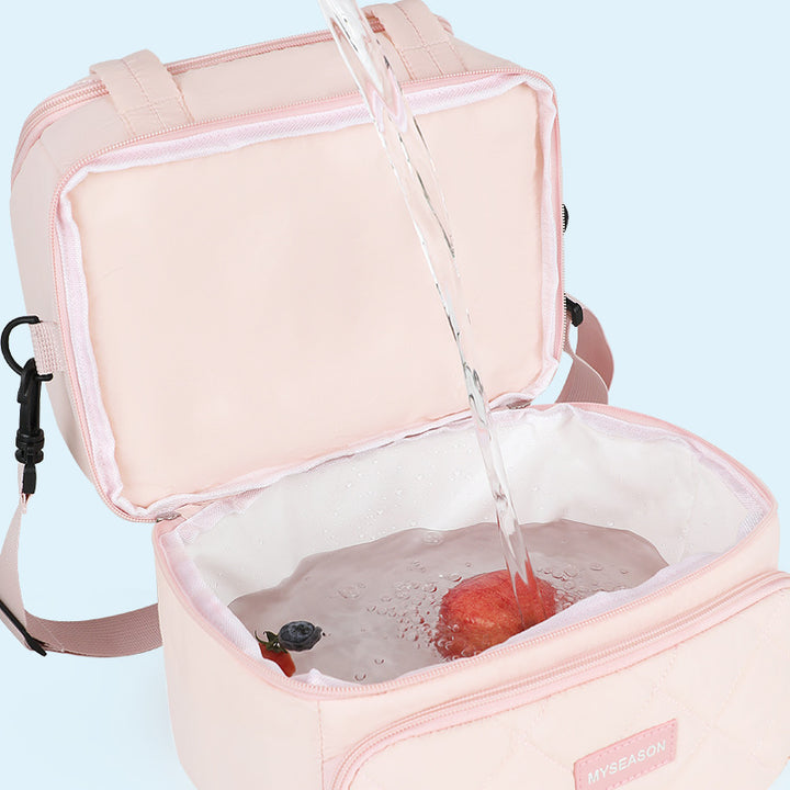 Quilted Insulated Lunch Carrier