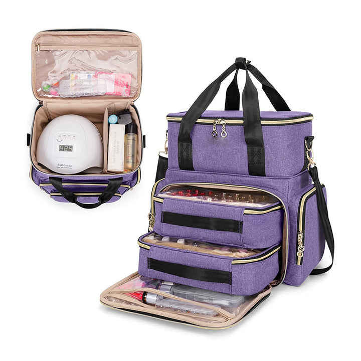 Practical cosmetics and nail organizer bag Kalsten