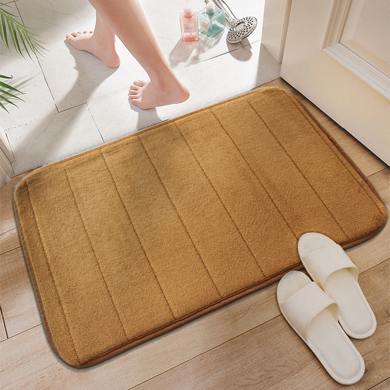 Plush Bathroom Mat Kalsten