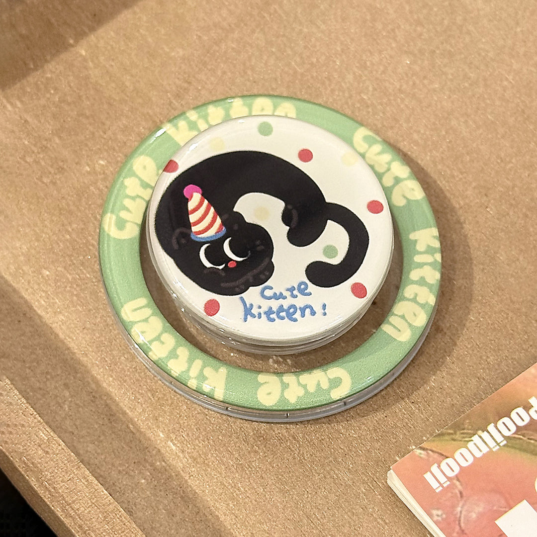 Funnier pin with cat motif Kalsten