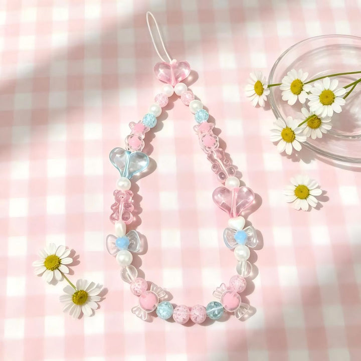 Cute Beaded Phone Charm Kalsten