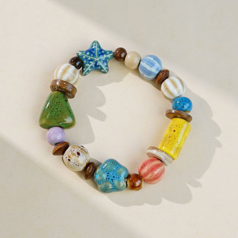 Heart-Shaped Beaded Bracelet Kalsten