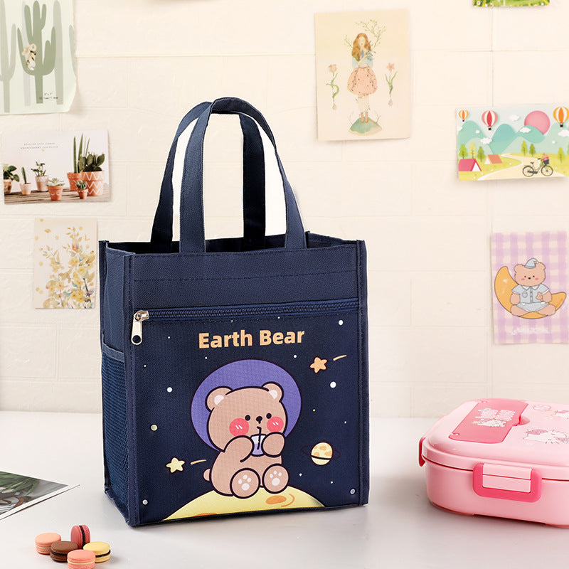Space-Themed Insulated Lunch Carrier Kalsten