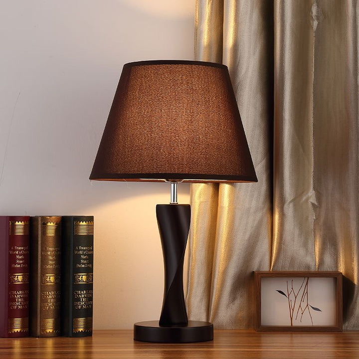 Elegant Twisted Table Lamp