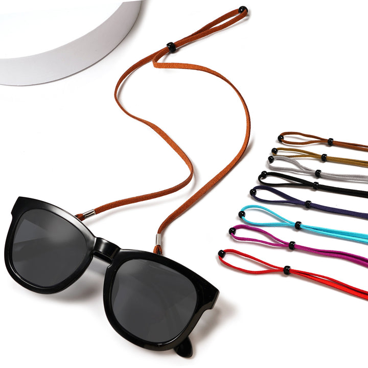 Adjustable Suede Eyewear Strap Kalsten