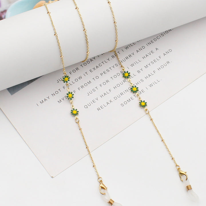 Floral Themed Eyewear Chain Kalsten