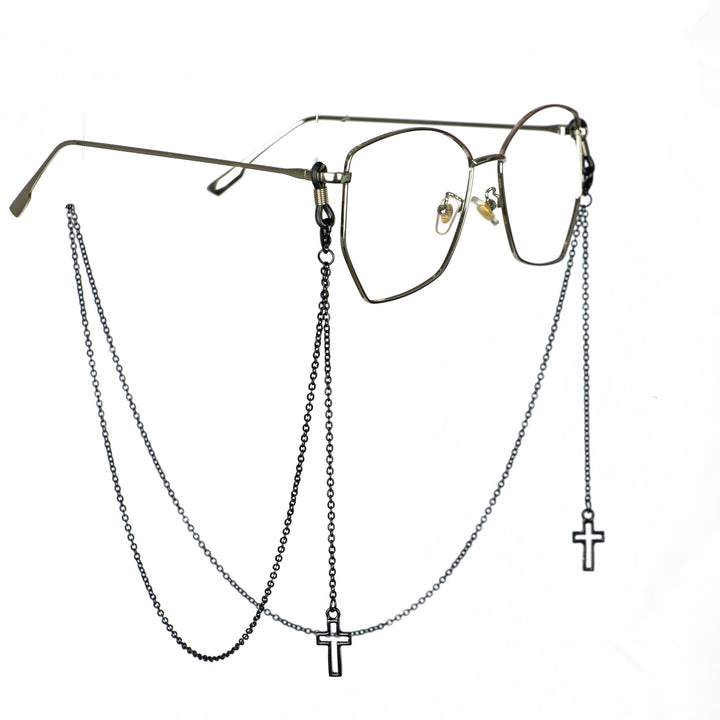 Eyewear Chain with Cross Charms Kalsten