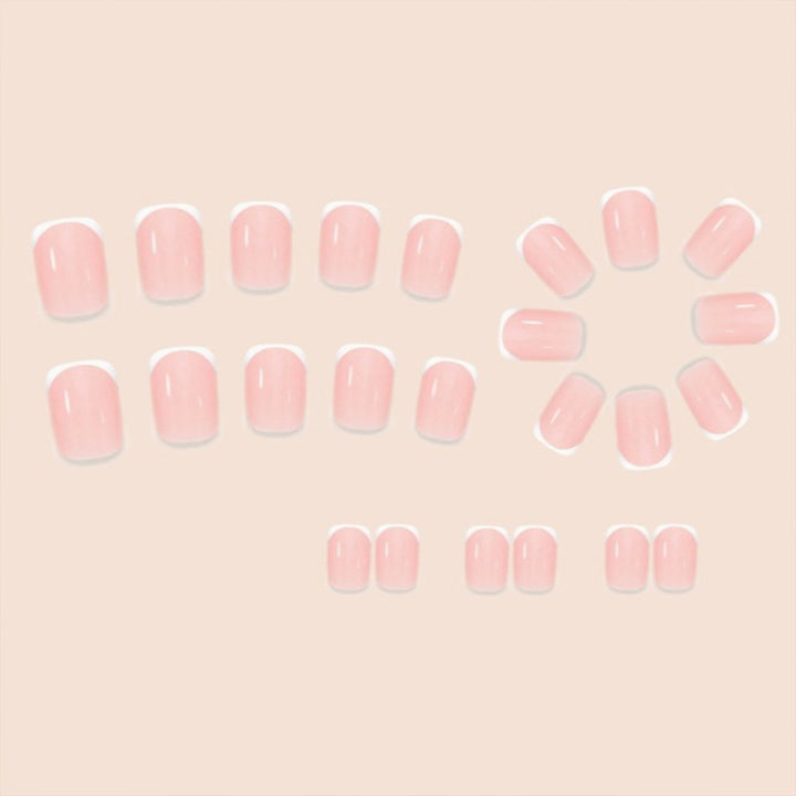 Premium French Tip Press-On Nail Set Kalsten