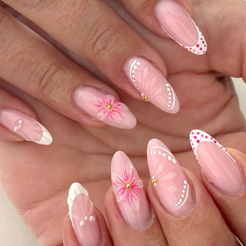 Artistic Floral Nail Art Kalsten