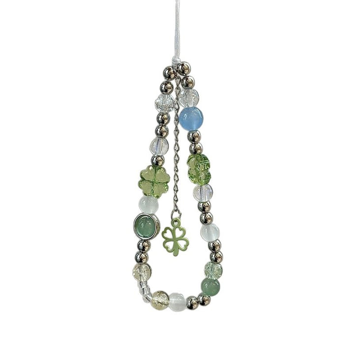 Decorative Beaded Mobile Phone Charm Kalsten