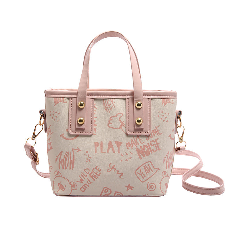 Fun Printed Mini Tote Bag