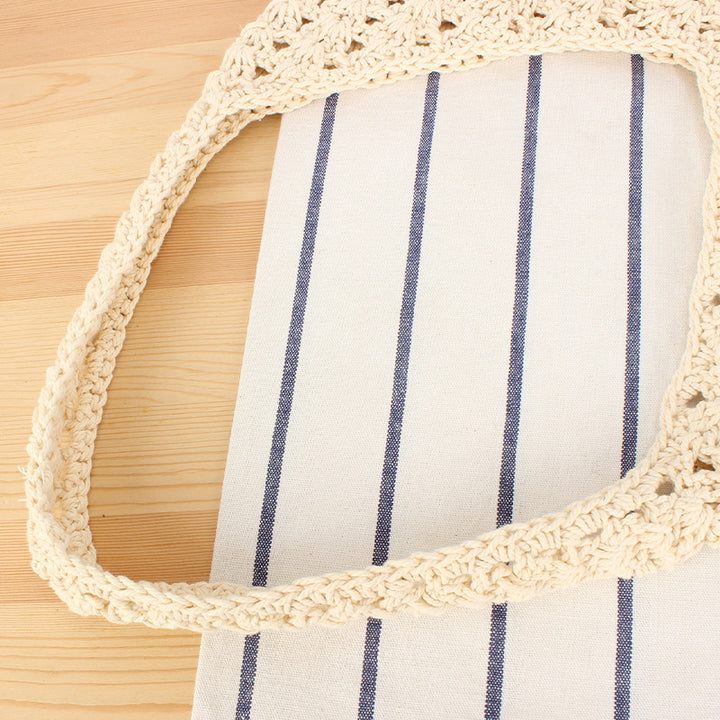Fashionable mesh tote bag with elegant drawstring Kalsten