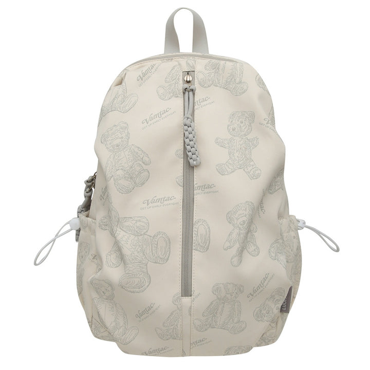 Bear-Themed Lightweight Backpack Kalsten