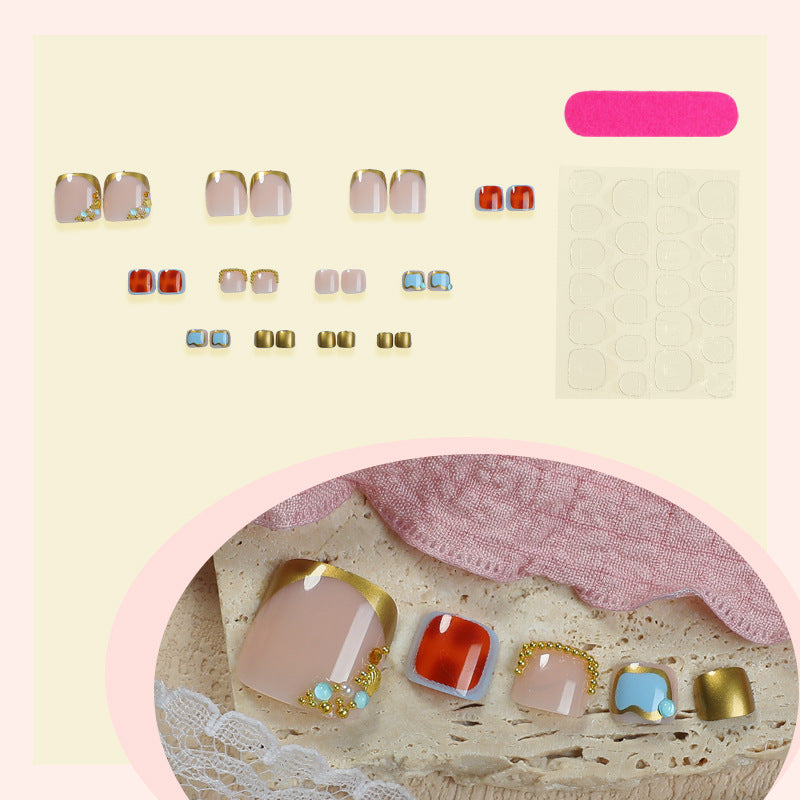 Elegant Decorative Press-On Nails kalsten
