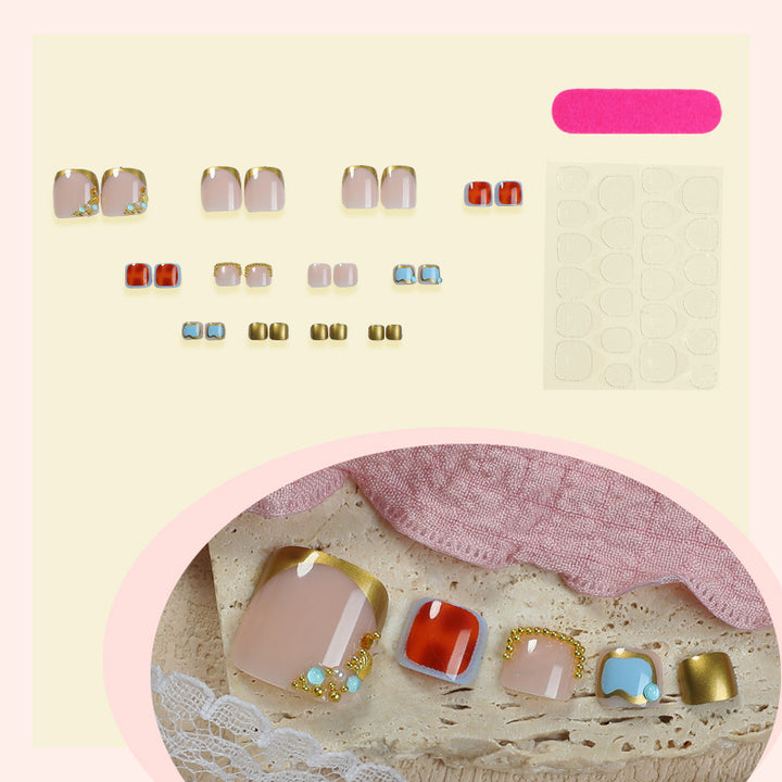 Elegant Decorative Press-On Nails kalsten