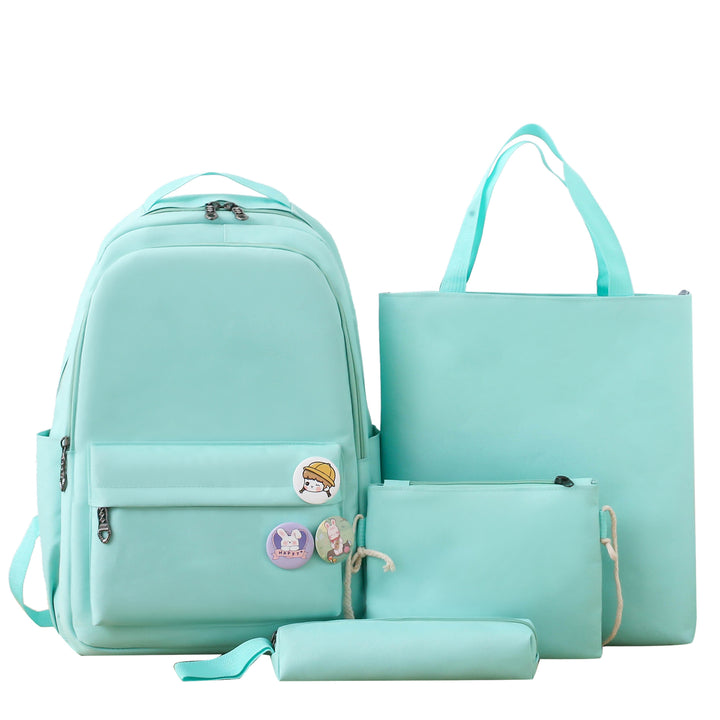 Stylish 4-Piece Backpack and Tote Bag Set Kalsten
