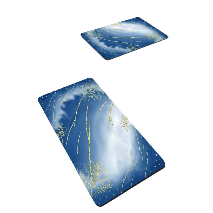 Luxurious Marble Pattern Bath Mat Set Kalsten