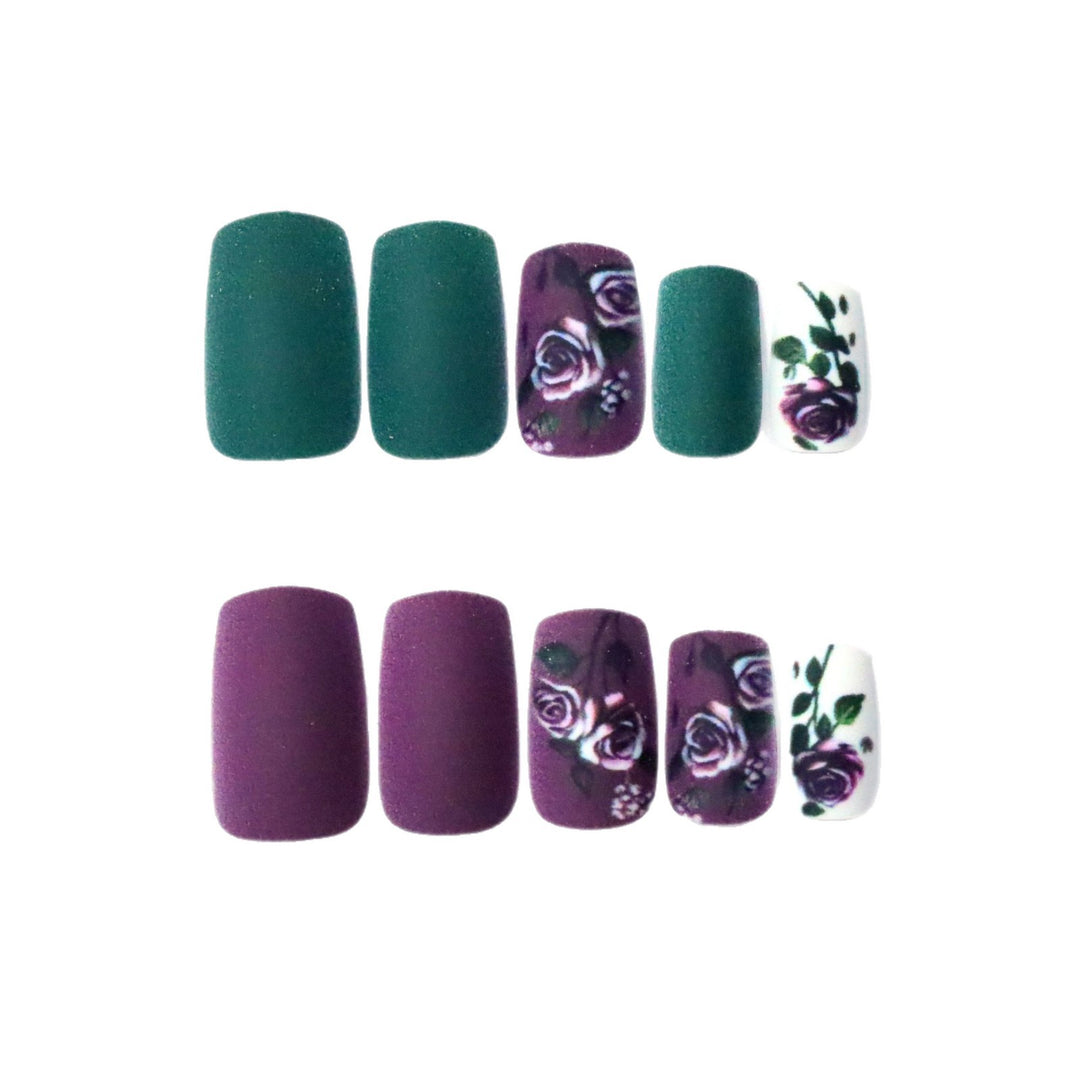 Floral Acrylic Nail Art Enhancements Kalsten 1789915912