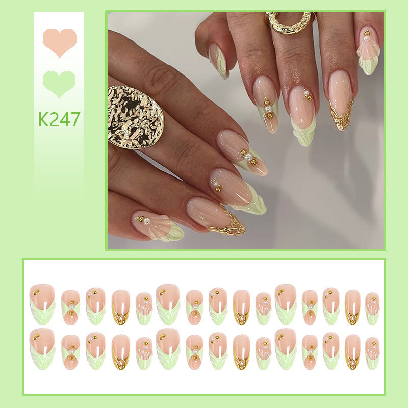 Stylish Press-On Nail Set Kalsten