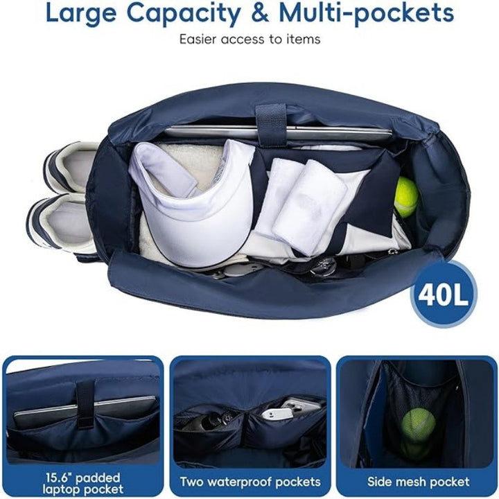 Stylish Quilted Sports Tote Kalsten