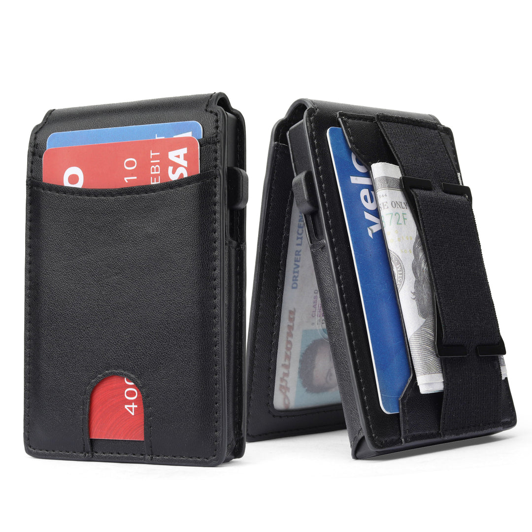 Slim Multi-Function Leather Cardholder Kalsten