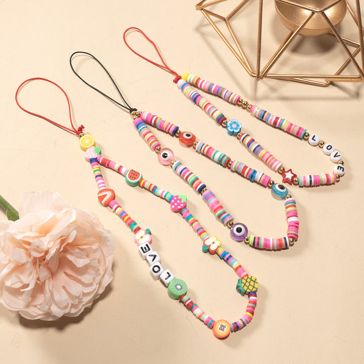 Beaded Smile Face Eyewear Chain Kalsten