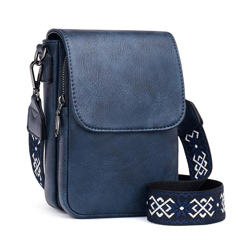 Small crossbody bag with decorative shoulder strap Kalsten