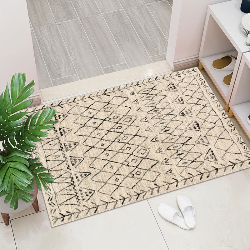 Geometric Pattern Decorative Floor Mat Kalsten