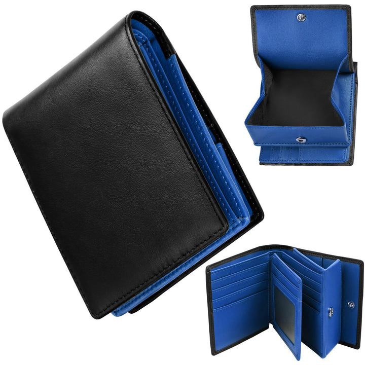Classic Leather Bi-Fold Wallet Kalsten