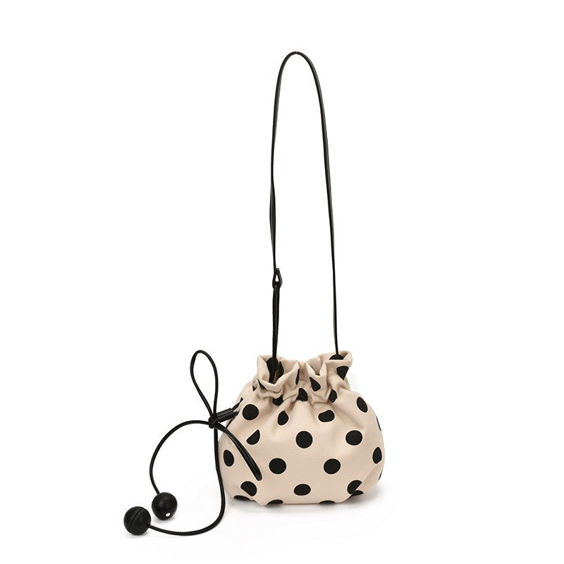 WoFun Polka Dot Drawstring Mini Handbag Kalsten