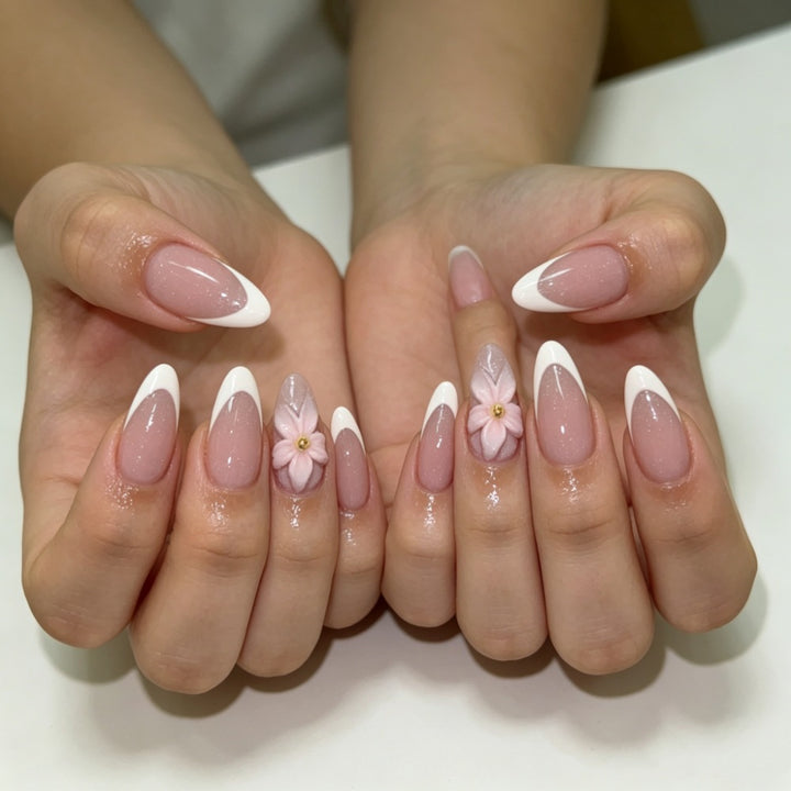 Floral 3D Nail Art Tips Kalsten