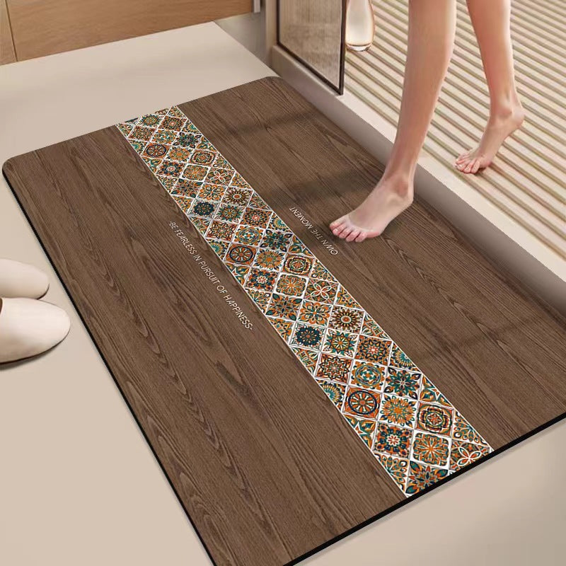 Decorative Memory Foam Bath Mat Kalsten