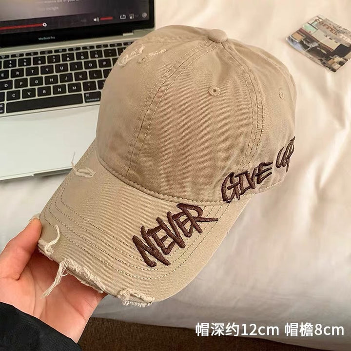 Distressed Baseball Cap