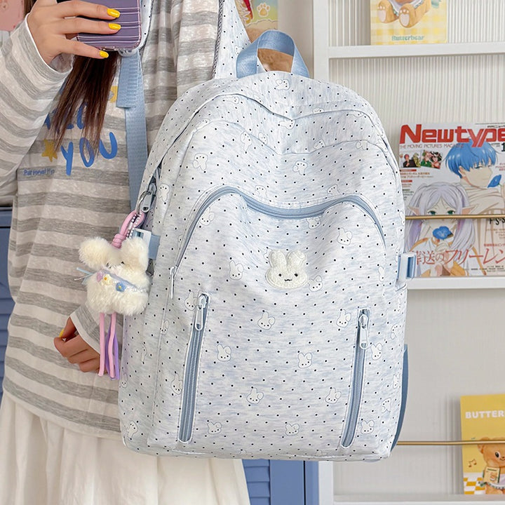 Cute Bunny-Themed School Backpack Kalsten
