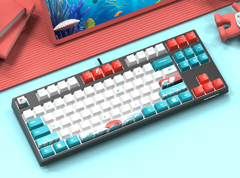 87-Key Custom Mechanical Keyboard Kalsten