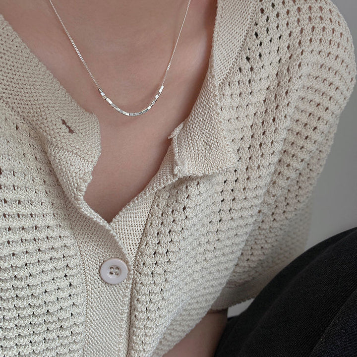 Modern Geometric Pendant Necklace Kalsten