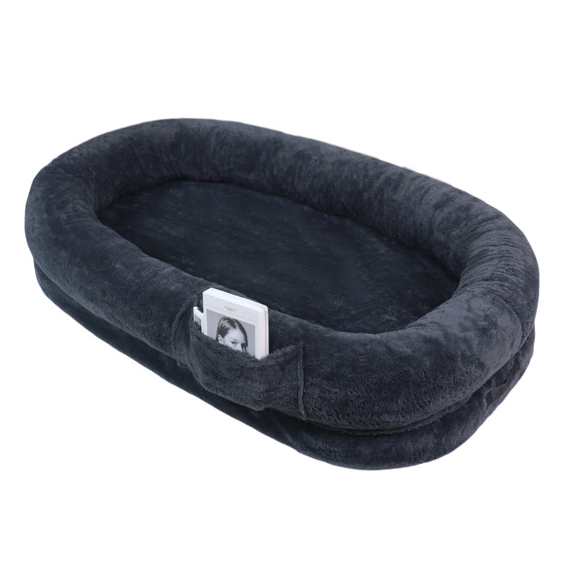 Plush Supportive Dog Bed