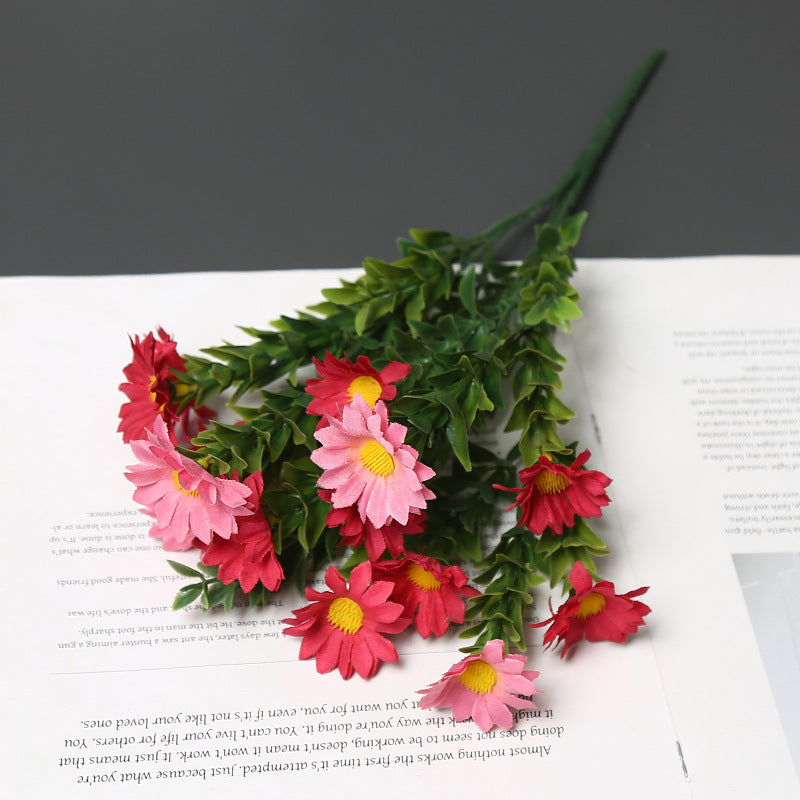 Vibrant Faux Floral Stem Arrangement