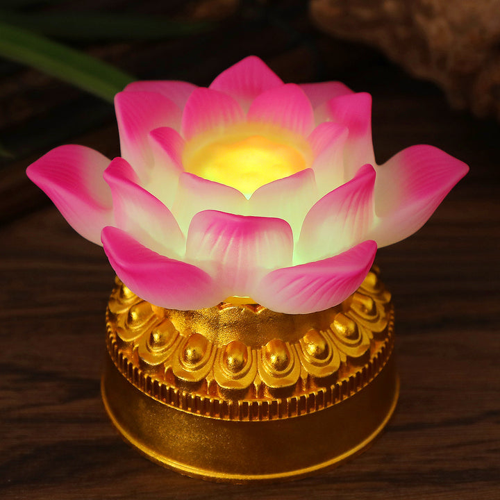 LED Lotus Flower Table Lamp