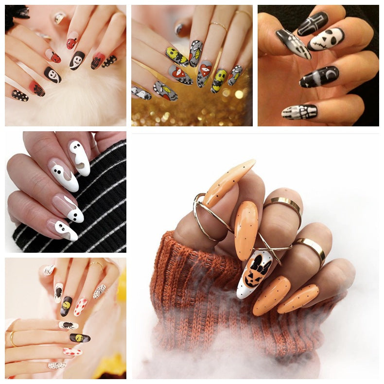 Creative Halloween Nail Art Kalsten