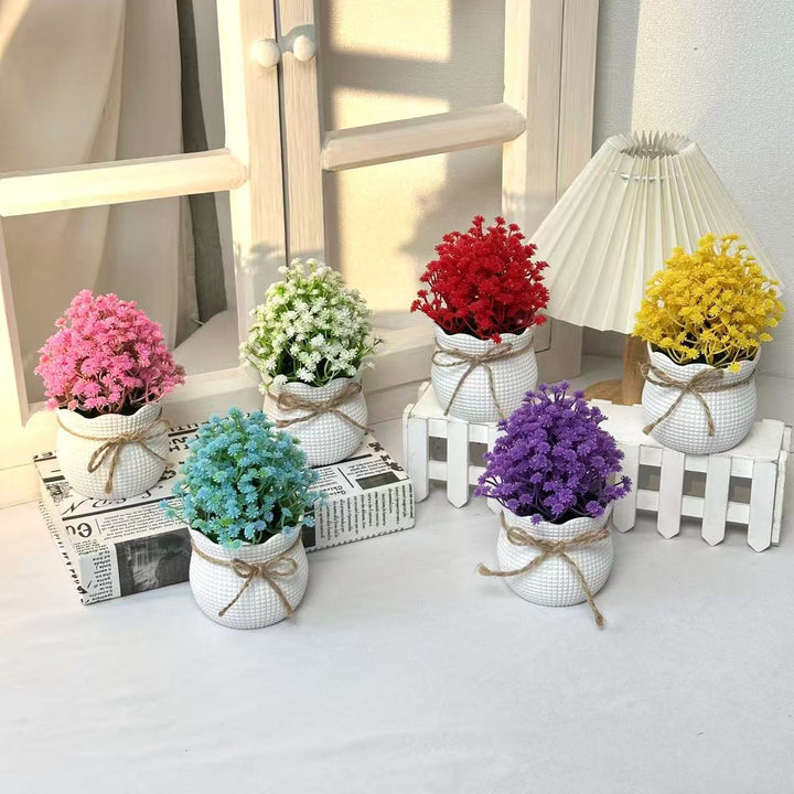 Artificial Orchid Plant for Home and Office Decor