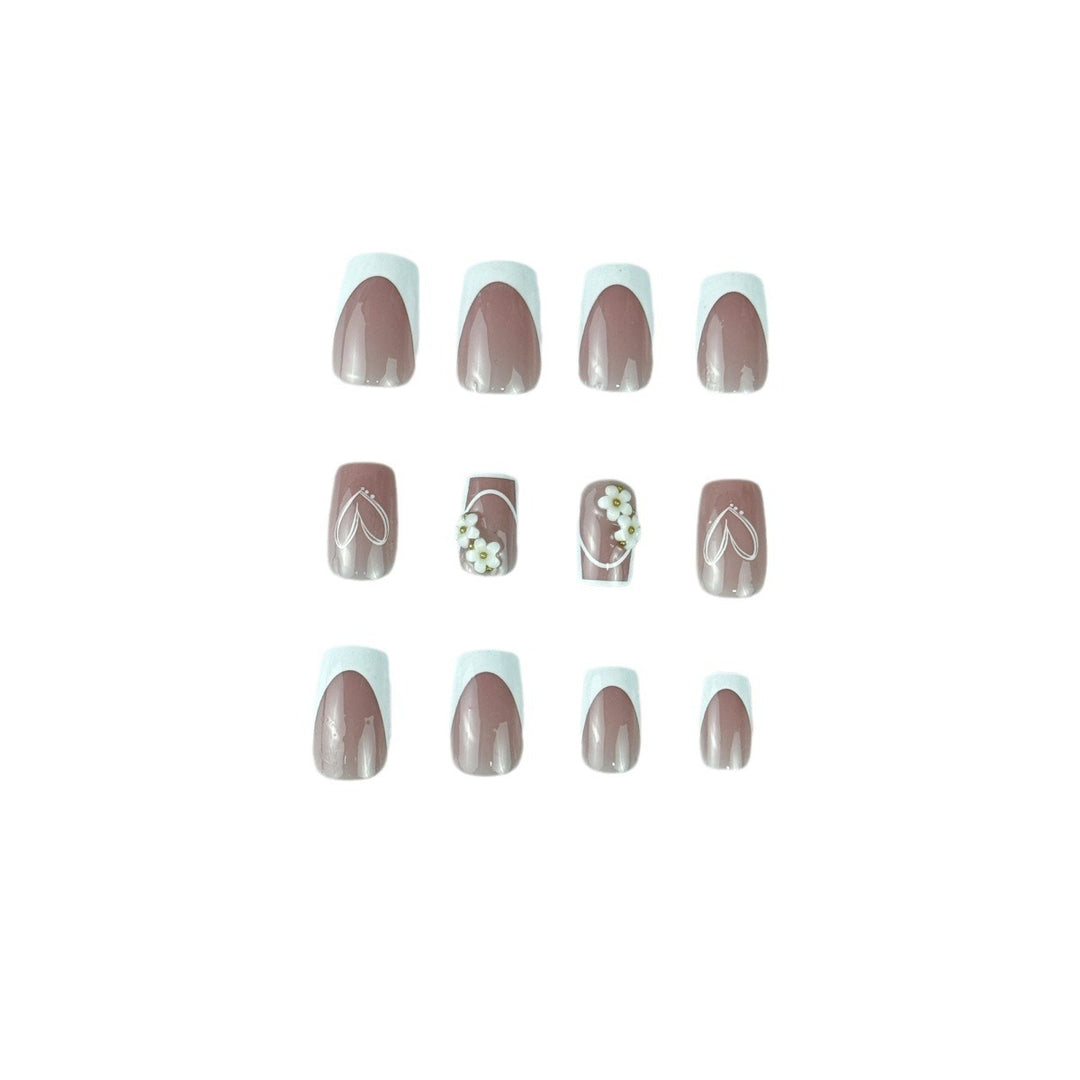 Decorative Press-On Nail Design Kalsten