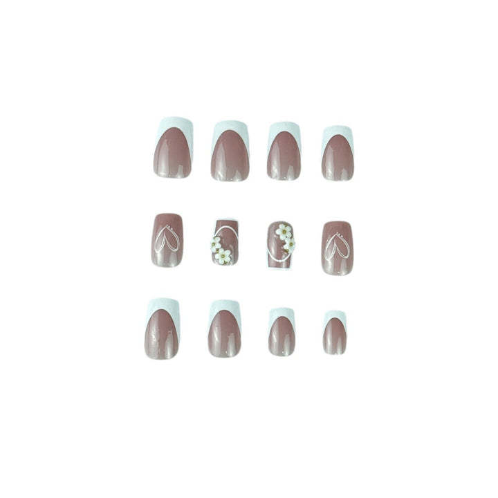Decorative Press-On Nail Design Kalsten