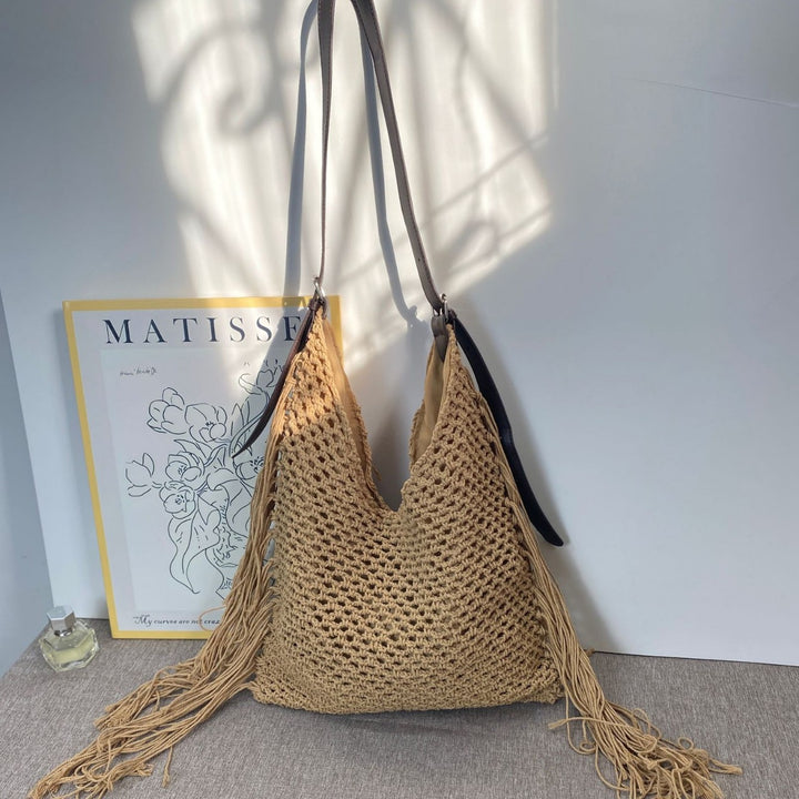 Stylish Macrame Shoulder Bag Kalsten