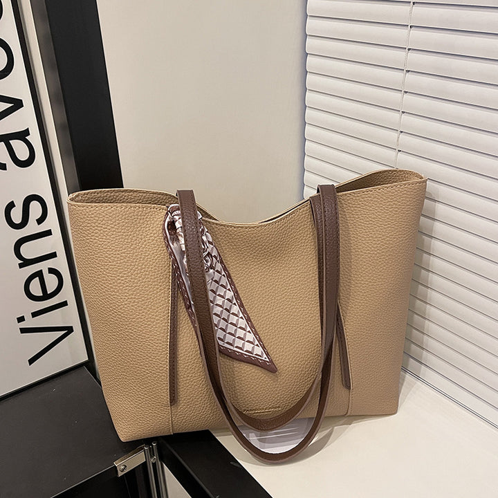 Classic Leather Tote Bag