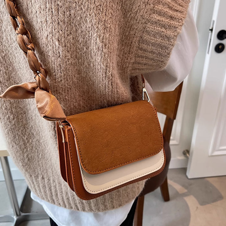 Stylish Quilted Crossbody Bag Kalsten