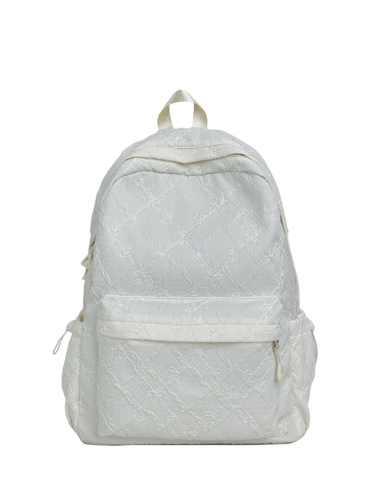 Backpack with Stylish Embossed Design and Multiple Compartments Kalsten