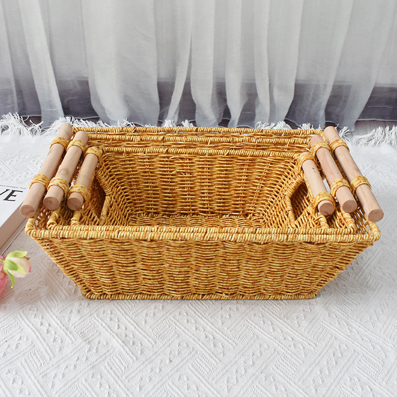 Handwoven Decorative Storage Basket Kalsten 1789539526